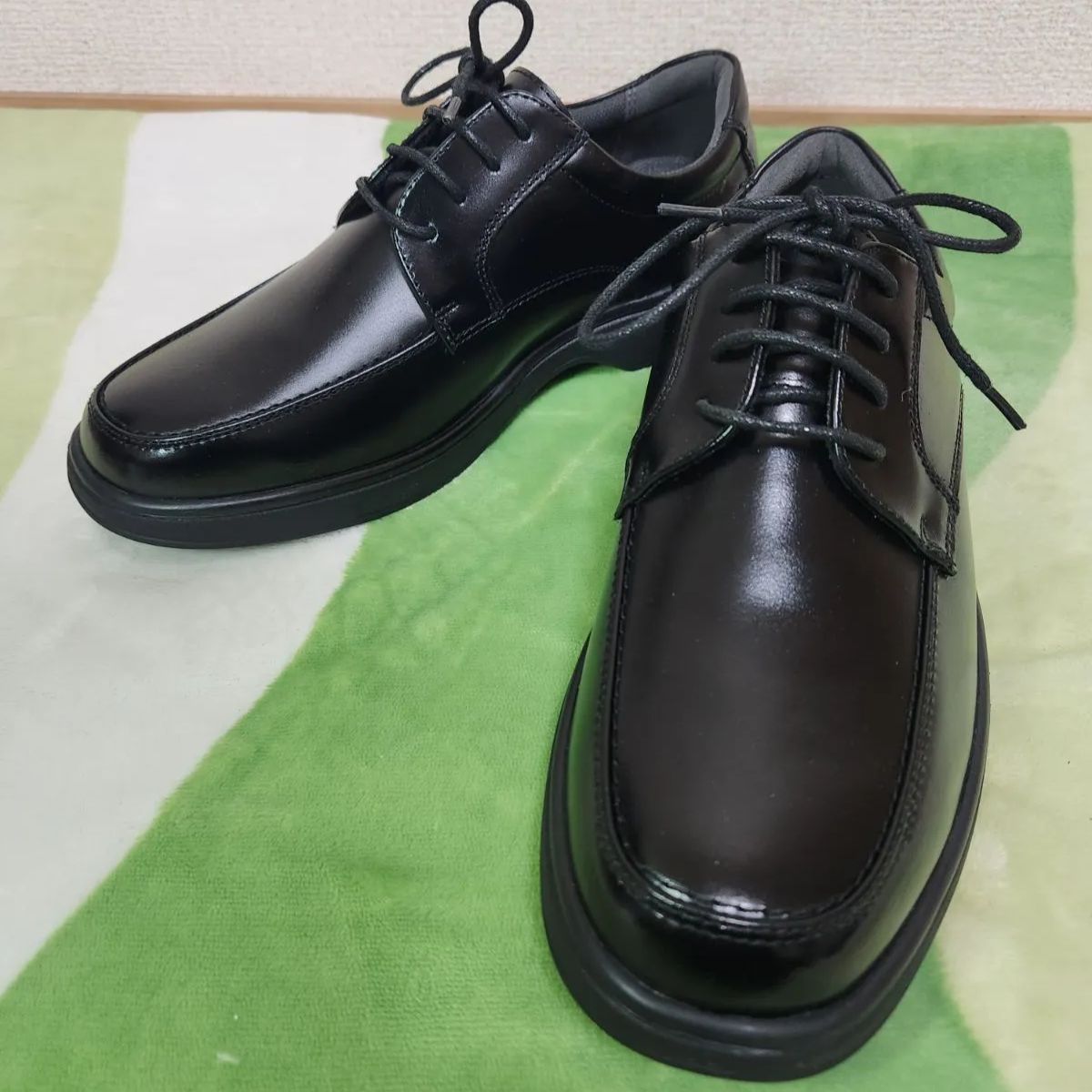 男性 警察官用 短靴 24.5cm 黒靴 革靴 ブラック ビジネス - メルカリ
