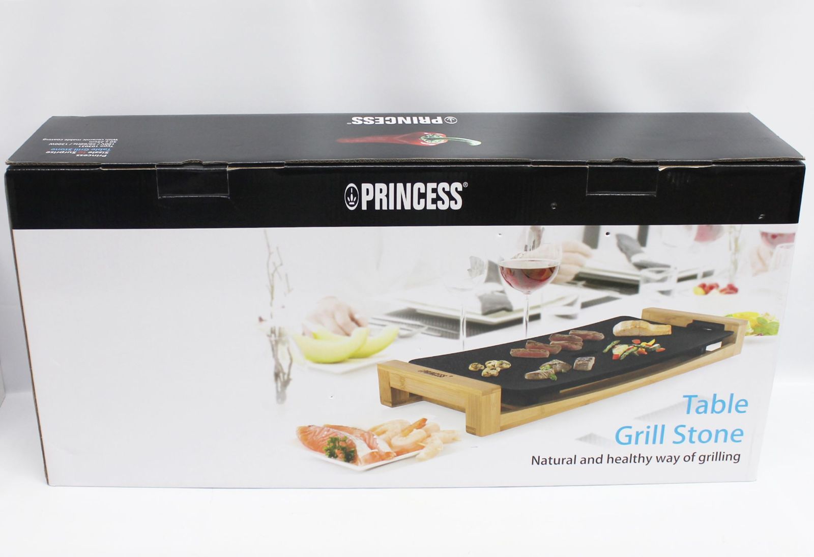 新品】PRINCESS Table Grill Stone 01.103031.15.404 - メルカリ