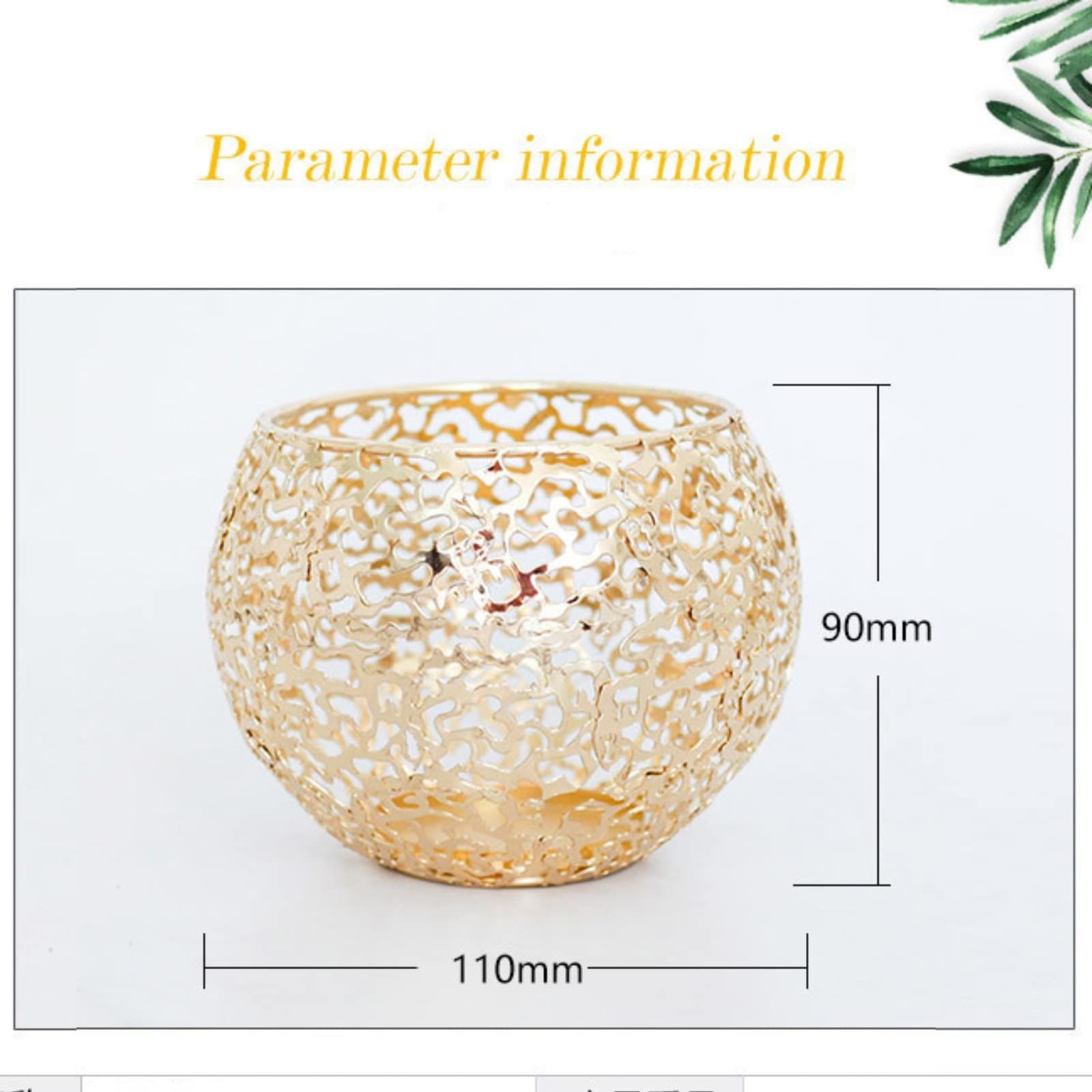 在庫 金属製 燭立て 漏れる光が美しい 雰囲気作り ゴールド 部屋飾り ティーライトホルダー キャンドルスタンド ろうそく入れ キャンドルホルダー おしゃれ クリスマス バレンタインデー Hoffnugshween 誕生日会 記念パーティー 癒し ゴ