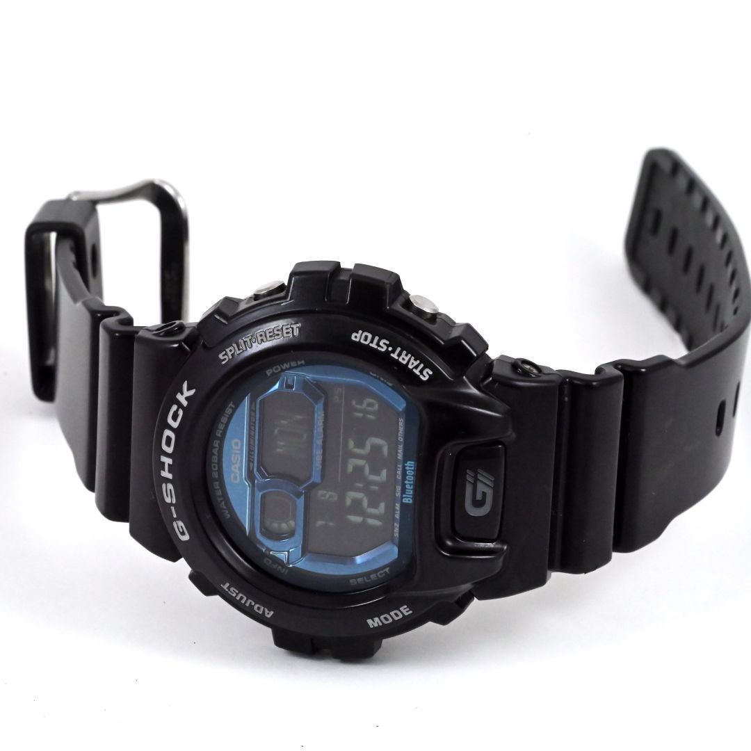 カシオ CASIO G-SHOCK GB-6900B デジタルクォーツ Quartz Men's Watch ブラック/ブルー 動作品