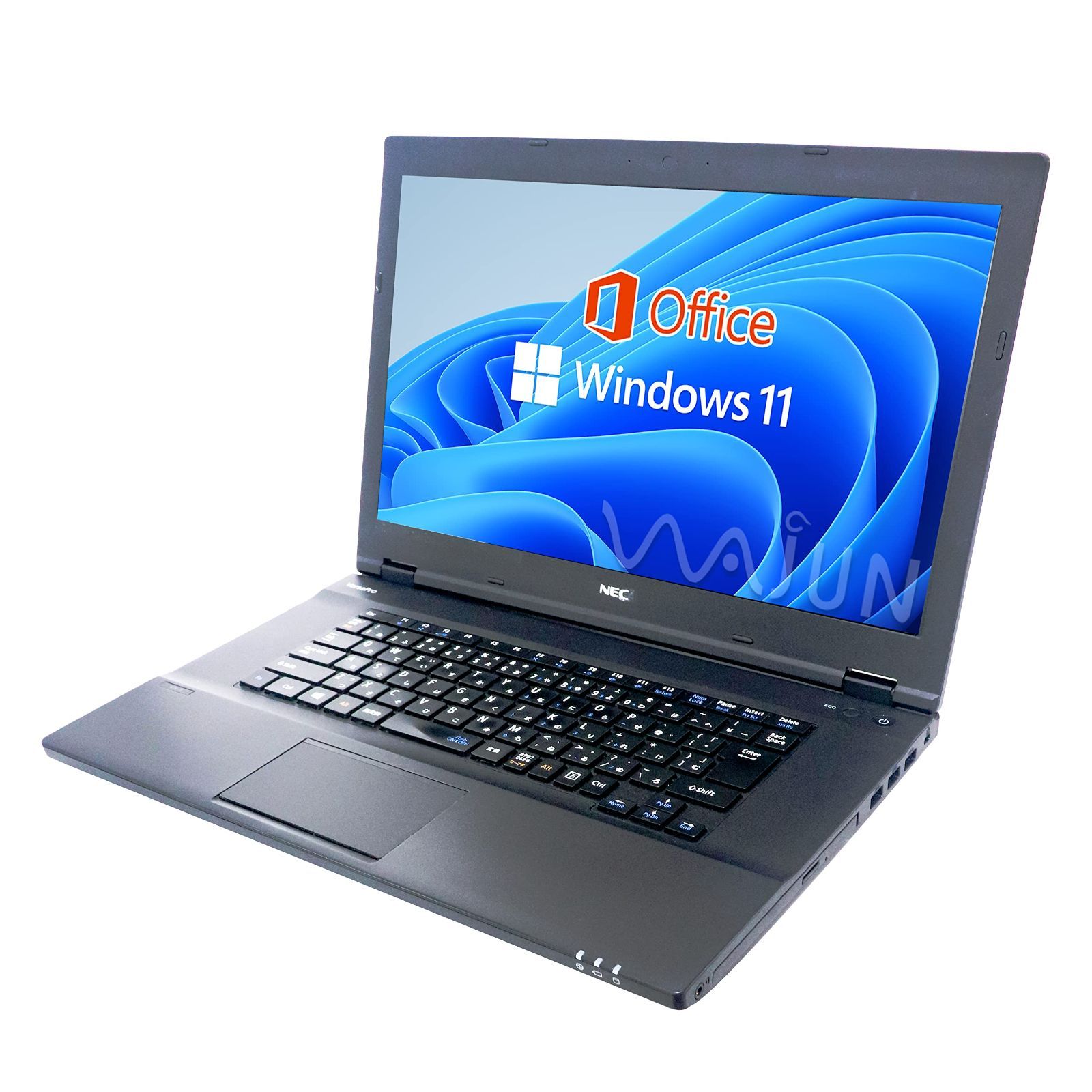【新着商品】Office ProMS Hu0026B 11 219Core VK2315.6型Win i3-61U以上wajunのWIFIBluetoothHDMIDVD4GB256GB ノートPC SSD 整備済み品NEC