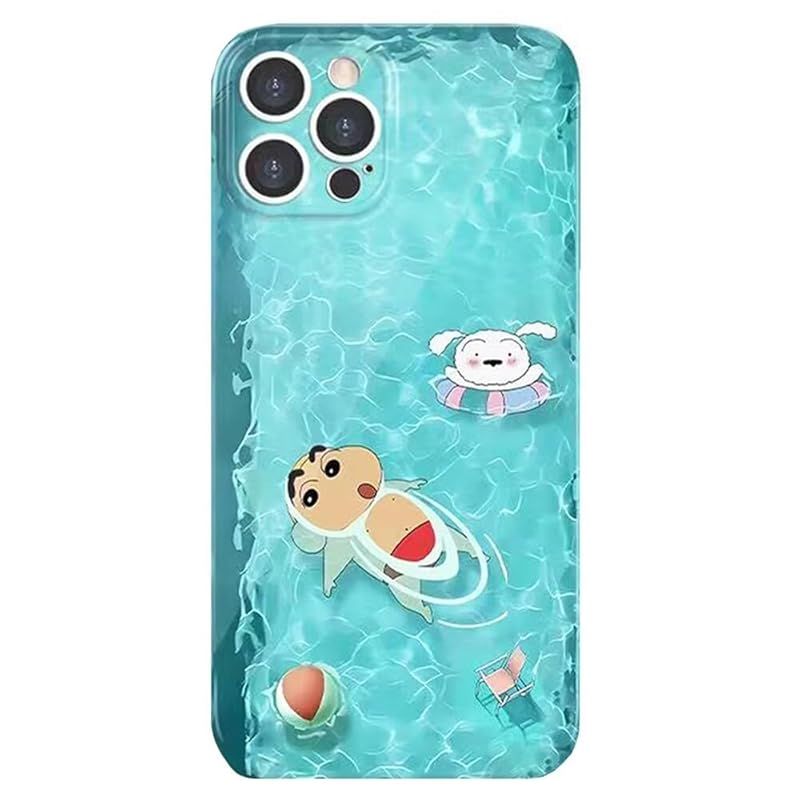 新品　Prandar iPhone15 用 ケース クレヨンしんちゃん スマホケース 【全機種】 iphone 15 用ケース アイフォン15 用 カバー レンズ保護 ワイヤレス充電対応 指紋防止 かわいい 6.1インチ iPhone15用 A