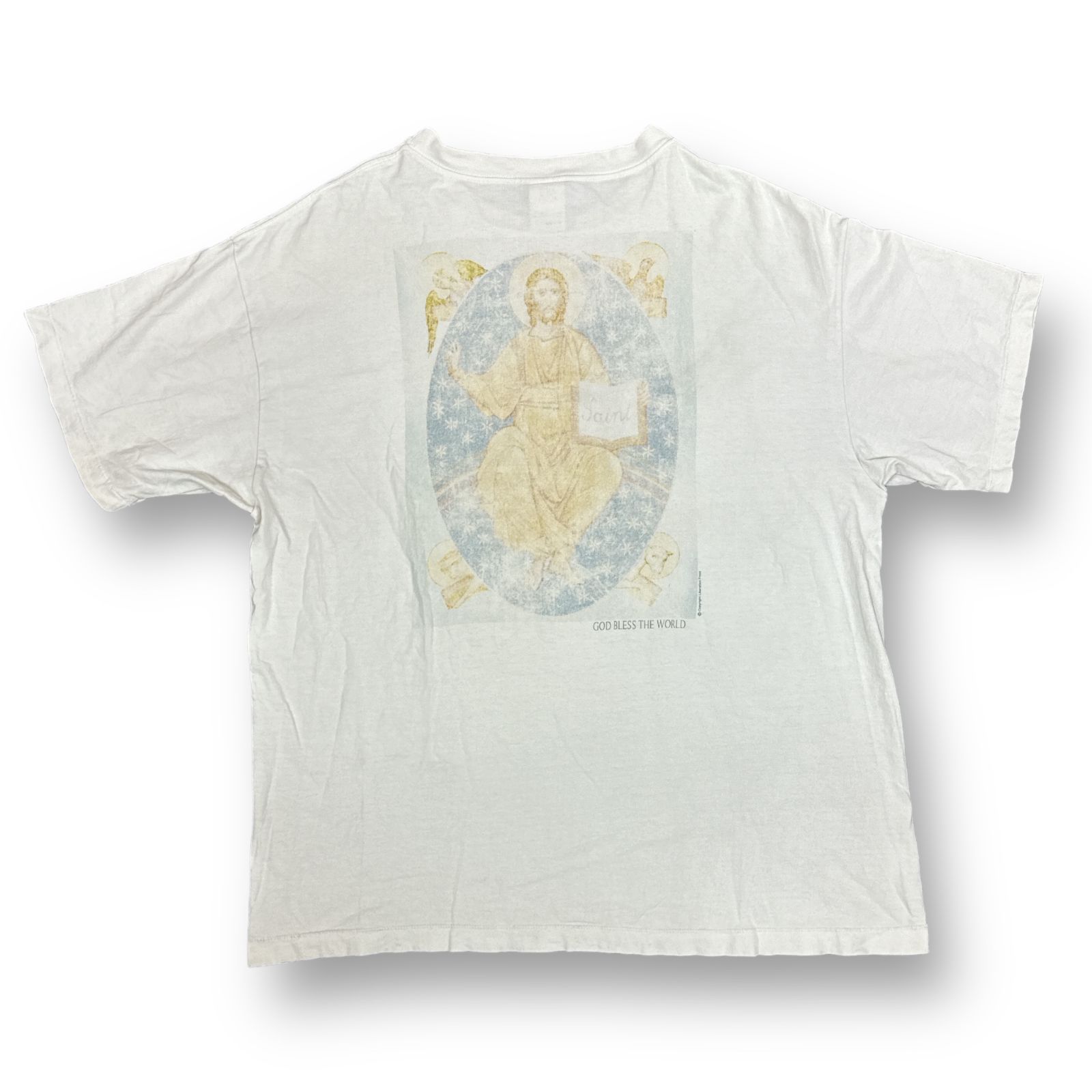 お歳暮 時期 SS 22AW MICHAEL SAINT 定価25300円 TEE/HOLY ホーリー MOTHER トップス