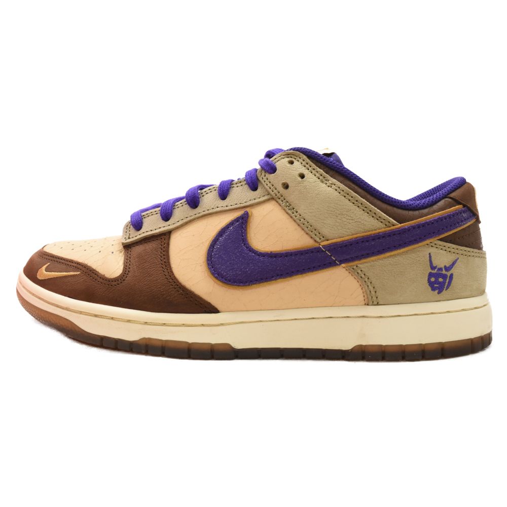 NIKE (ナイキ) DUNK LOW PRM SETUBUN ダンク プレミアム セツブン ローカットスニーカー ブラウン/パープル US10/28cm DQ5009-268