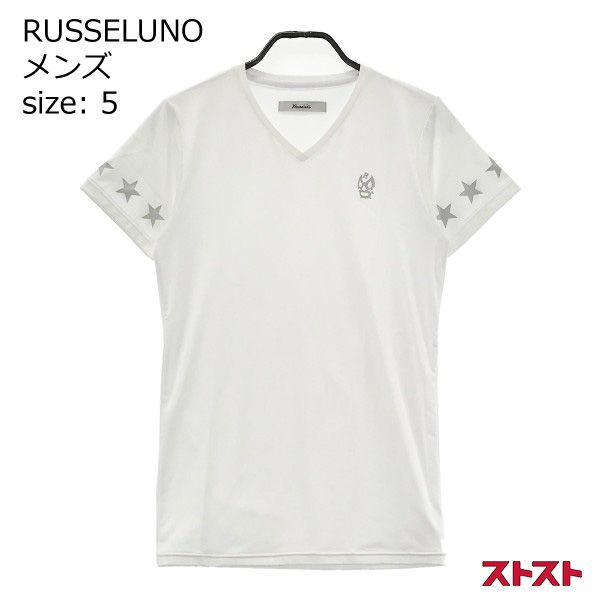 RUSSELUNO ラッセルノ RS-1920605 Vネック 半袖Tシャツ ルチャ 5