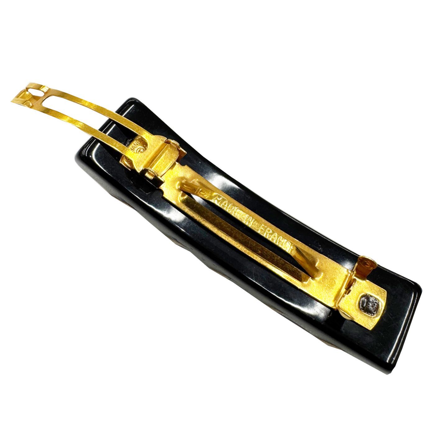【CHANEL】ヘア アクセサリー チェーン バレッタ 中古】CHANEL シャネル バレッタ チェーンモチーフ 髪飾り ヘア
