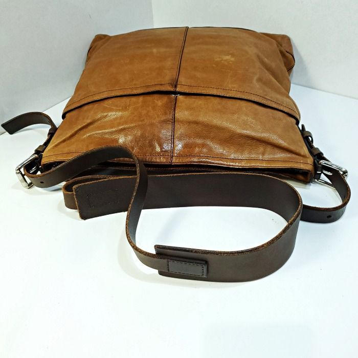 美品☆COACHコーチ ショルダーバッグ ブラウン レザー メンズ 斜め掛け COACH】コーチ レザー 斜め掛け ショルダー クロスボディ バッグ