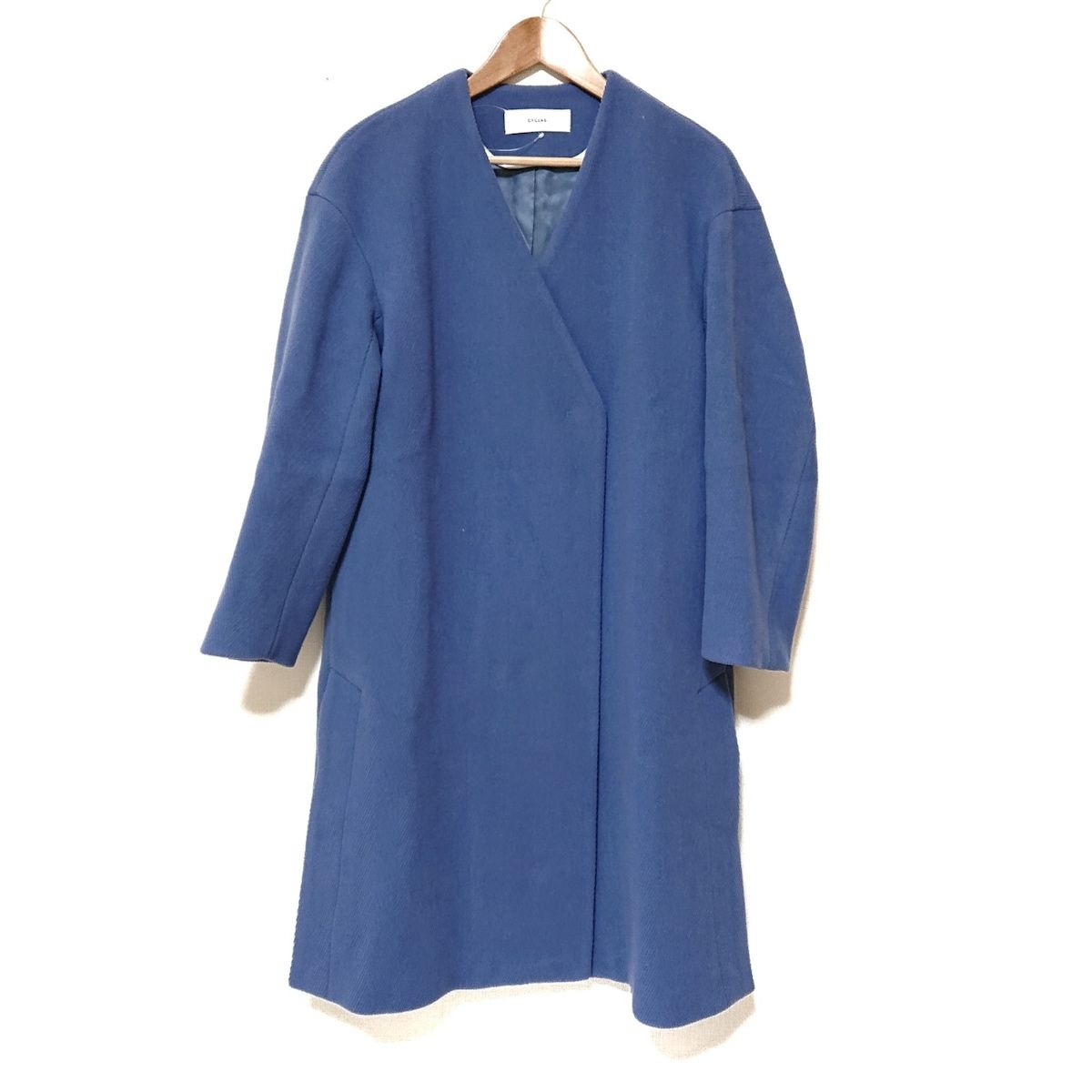 CYCLAS(シクラス) コート サイズ34 S レディース - ライトブルー 長袖  