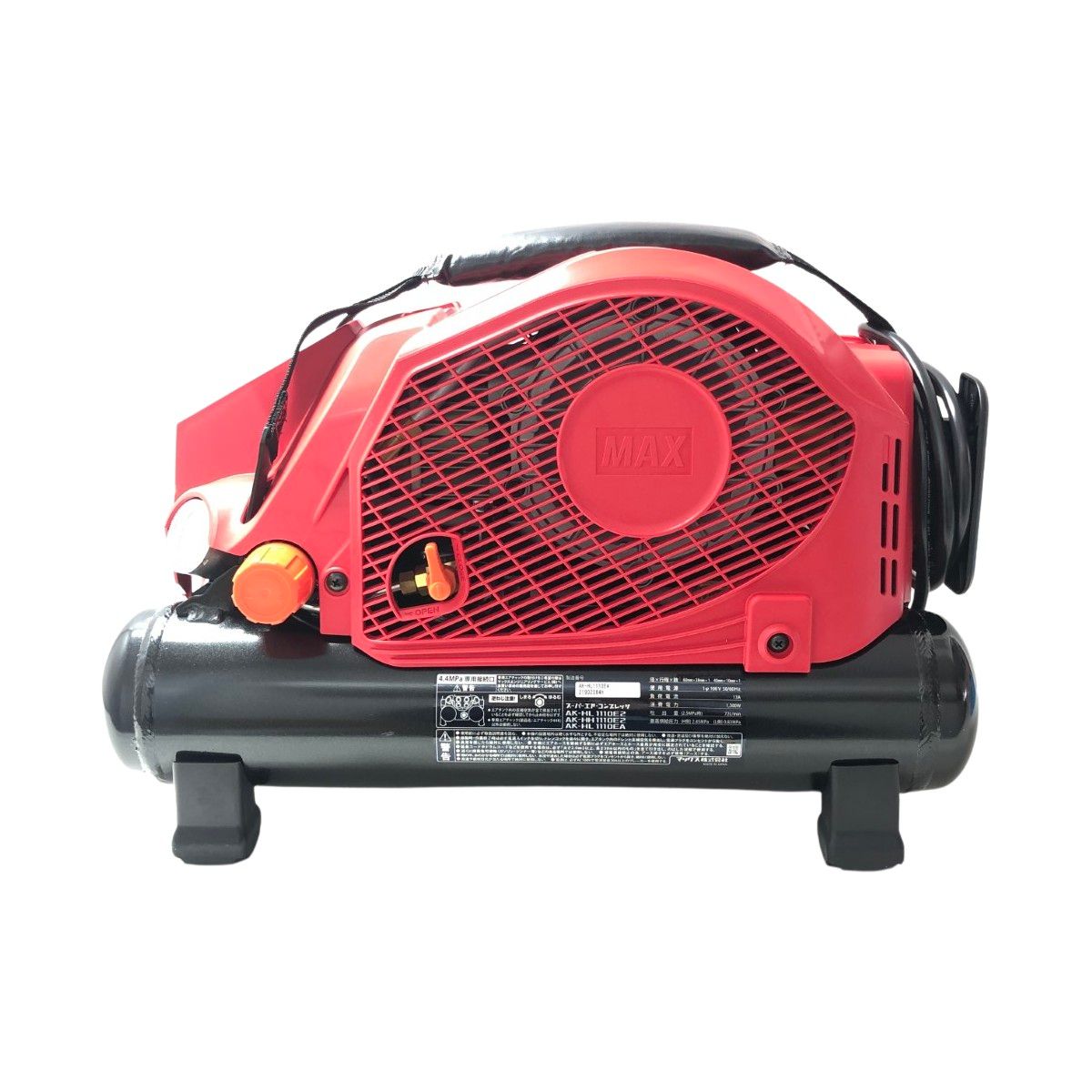 €€MAX マックス スーパーエアコンプレッサ AK-HL1110EA レッド - メルカリ
