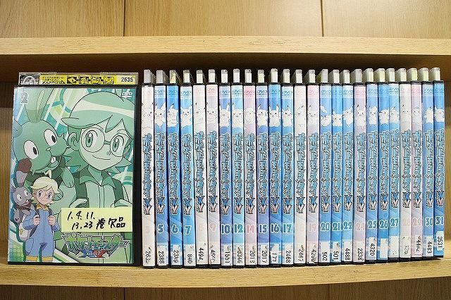 DVD ポケットモンスター XY エックスワイ 2〜31巻(1、4、11，13、23巻欠品) 計26本set ※ジャケ難有 ※ケース無し発送  レンタル落ち ZN746 - メルカリ