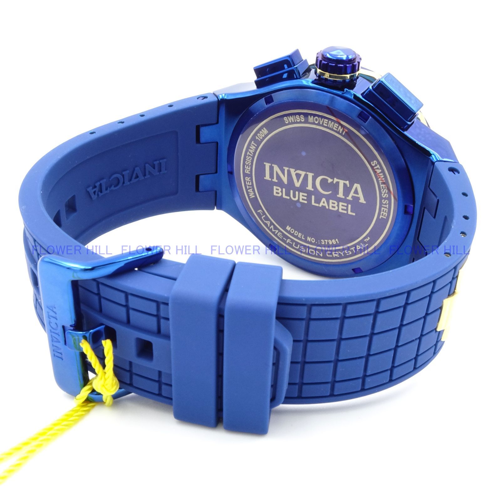 INVICTA インビクタ 腕時計 メンズ SPEED WAY 37961 ブルー クォーツ
