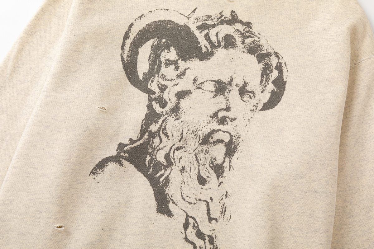 美品 Saint Mxxxxxx Aries セントマイケル スウェット SAINT MICHAEL GOAT TEE