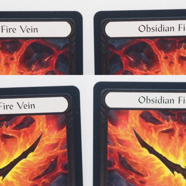 2枚セット】FLESH AND BLOOD Obsidian Fire Vein P EN GEM004