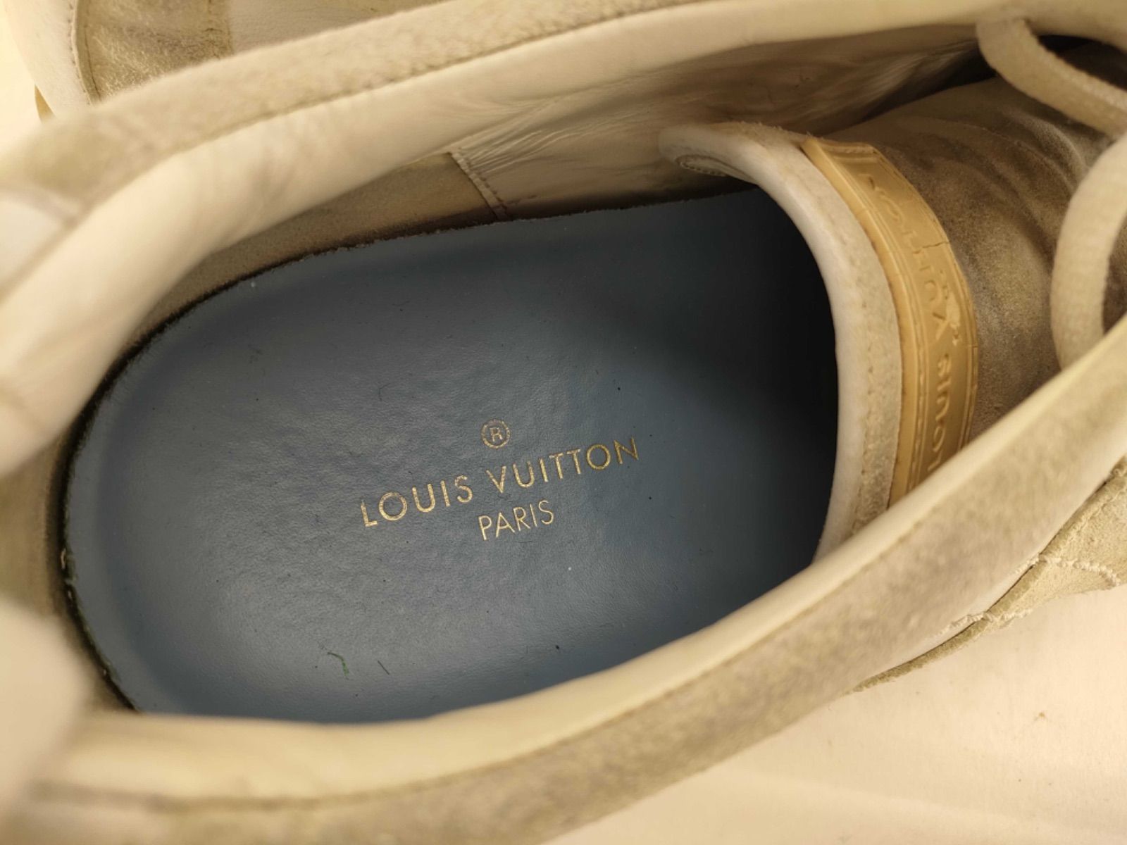 LOUIS VUITTON スニーカー 白 ホワイト スニーカー