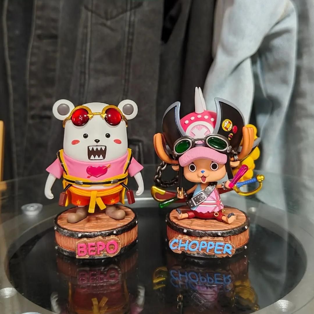 ワンピース ベポ チョッパー セット フィギュア ガレージキット