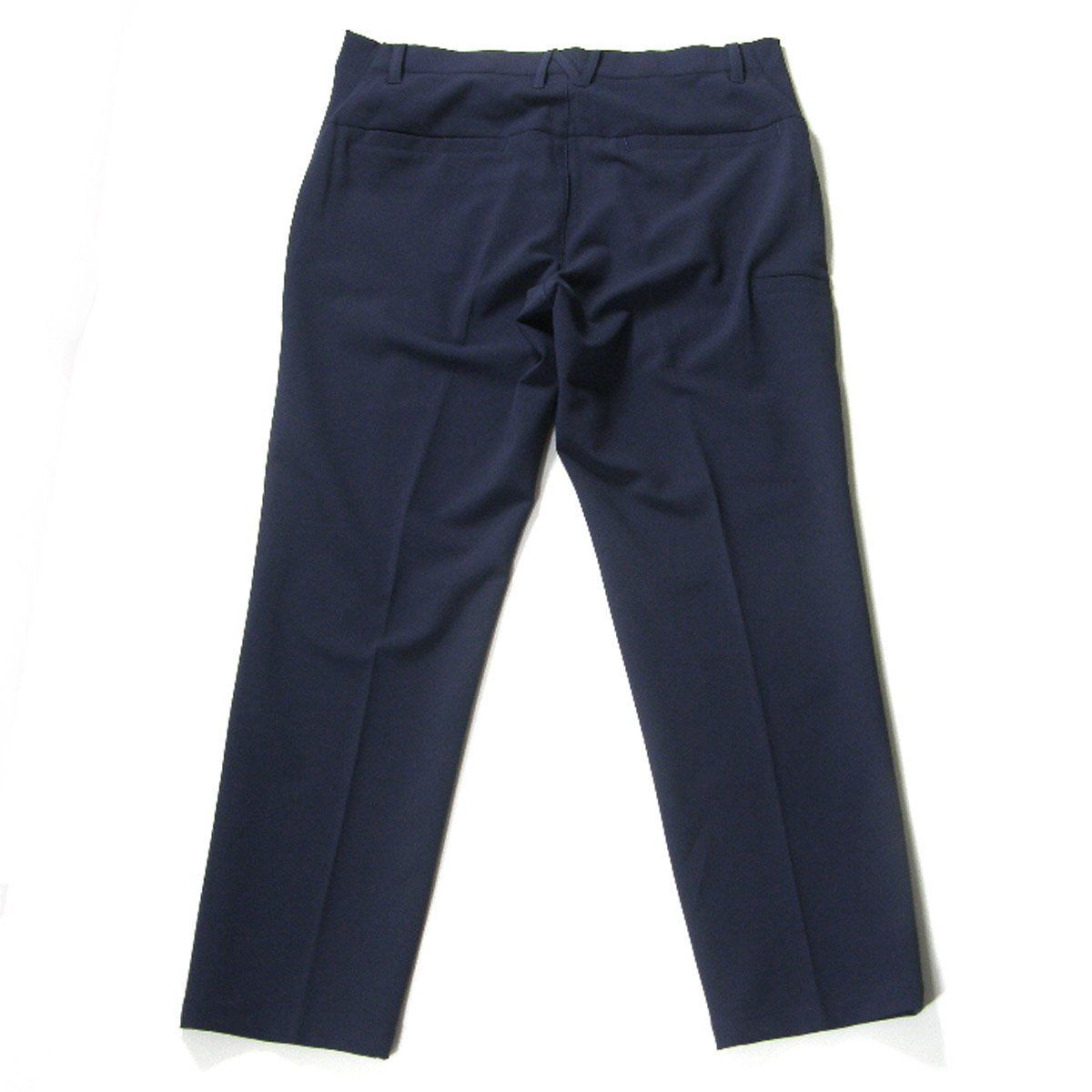 9分丈パンツ ネイビー