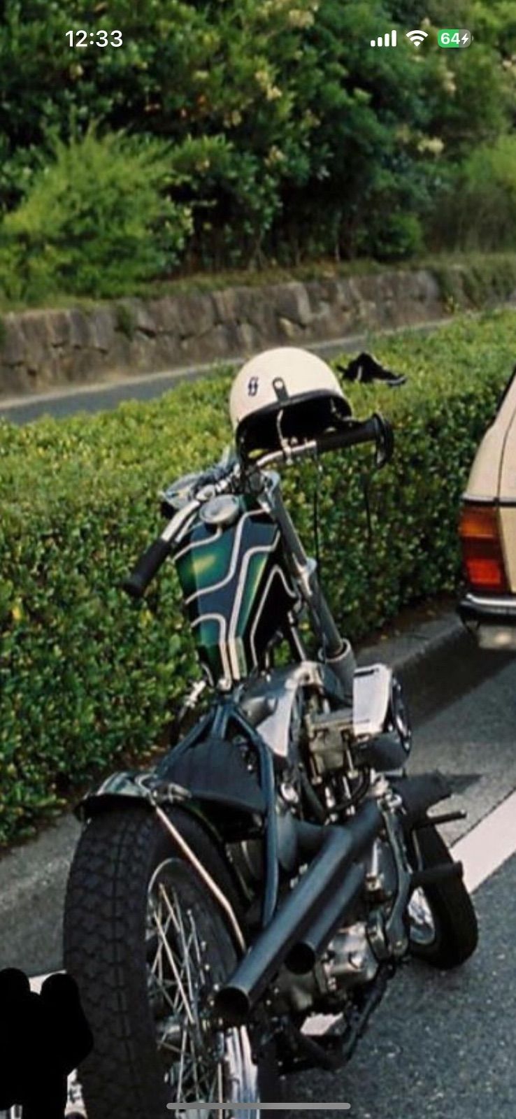 sr400 コフィンタンク 番 L ヤマハ YAMAHA SR400 SR500用 コフィン