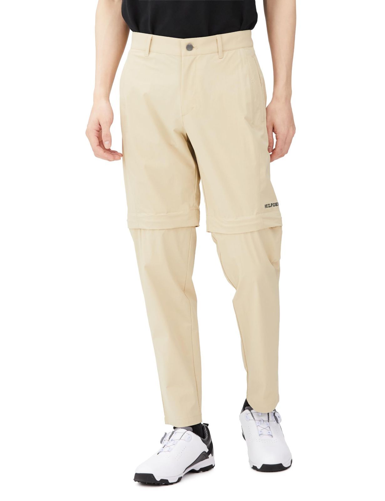 XL_サンドベージュ トミー ヒルフィガー ゴルフ ゴルフパンツ ストレッチ コンバーチブルパンツ メンズ サンドベージュ