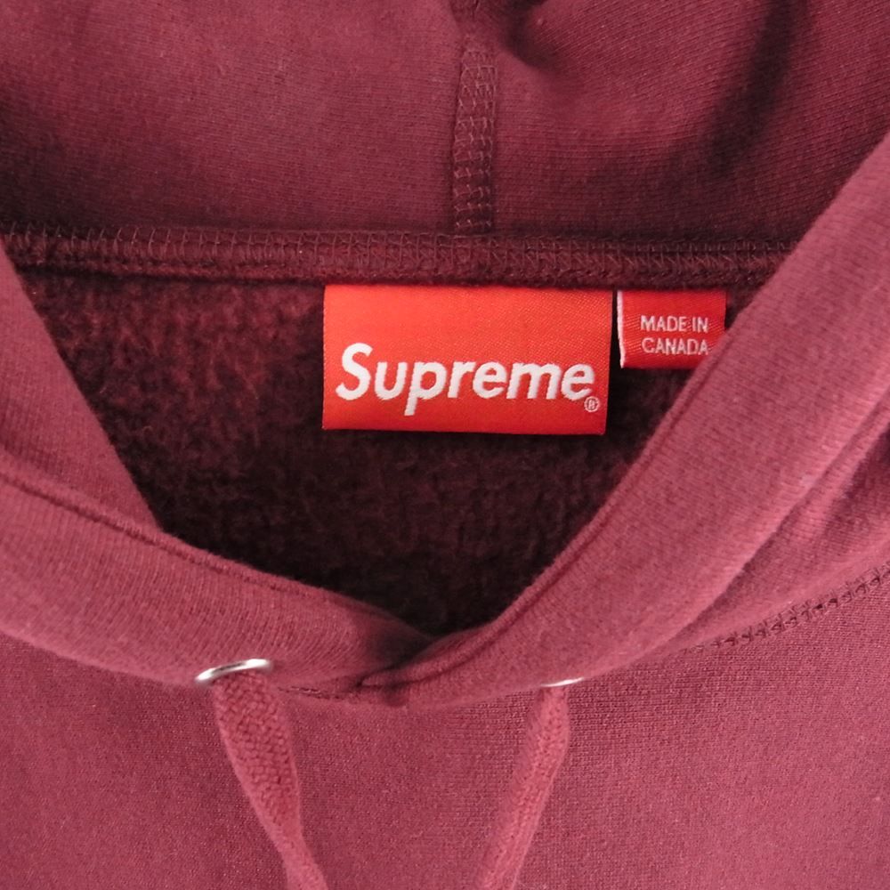 Supreme シュプリーム パーカー 23SS motion logo hooded sweatshirt SUPREME XL バーガンディ パーカー