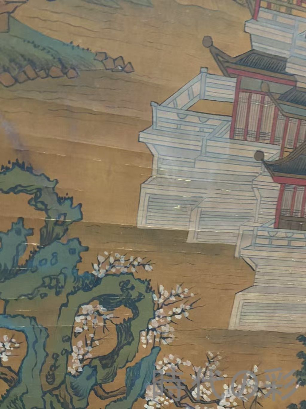 中国古美術 宋代 王希孟款 山水画 絹布 三尺中堂画 肉筆 手描き 唐物 掛け軸 水墨画 水彩画 国画 絵画 古画 書道 名家書画 古玩 R0709181801 WWW_IMPECCABLEHEALTHCARESERVICES_COM