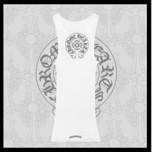 デザイン・サイズが豊富。 CHROME HEARTS Horseshoeタンクトップ キャミソール ロゴ もちろん正規品です。