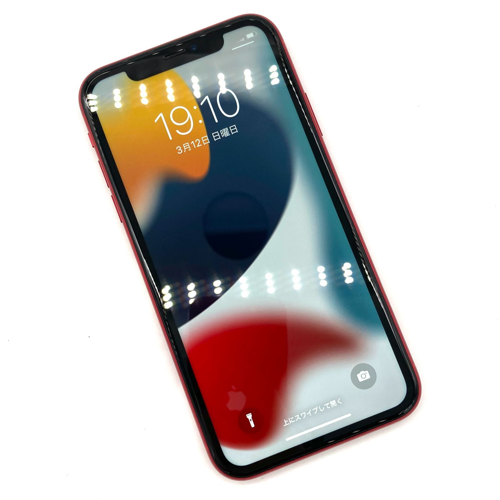 au 【SIMロックなし】MWLV2J/A iPhone 11 64GB レッド au-