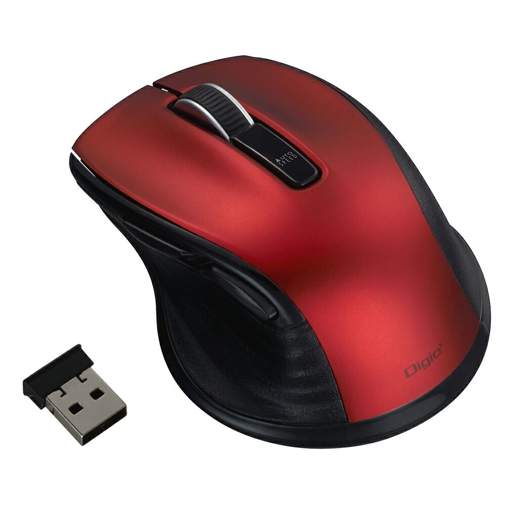 まとめ買い）ナカバヤシ F_line 無線静音5ボタンBlueLEDマウス Sサイズ