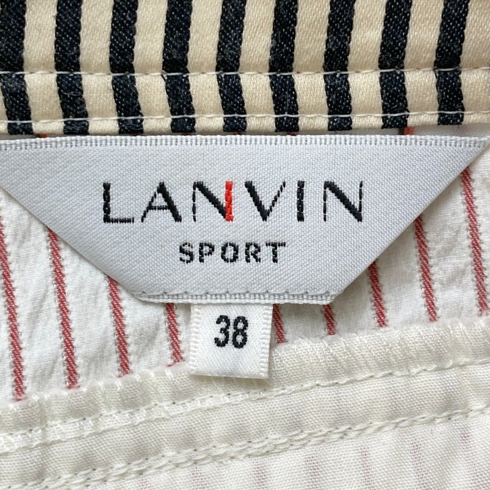 LANVIN SPORT ランバン スポール ストレッチパンツ ロゴ刺繍