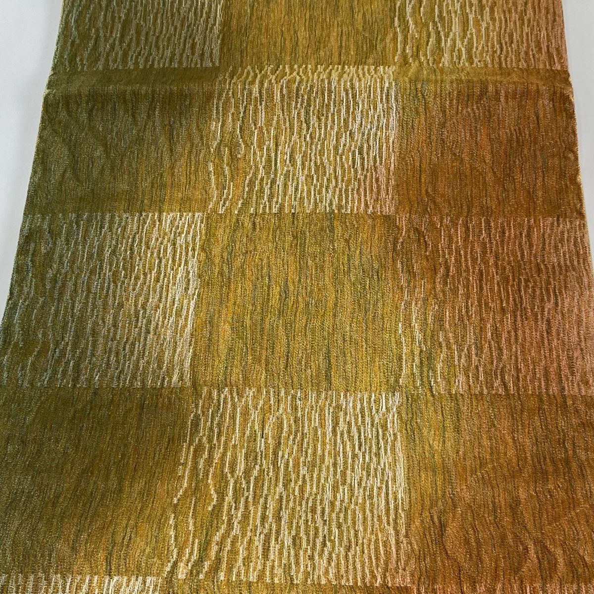 市松 金銀糸