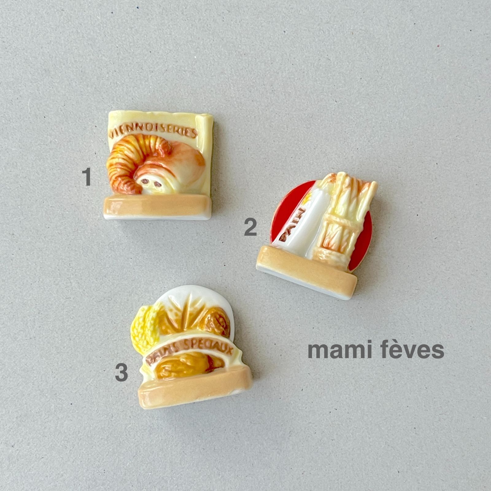 フェーヴ 私のパン屋さん② フランス フェーブ ミニチュア陶器