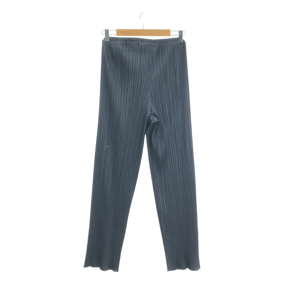 PLEATS PLEASE ネイビー プリーツパンツ PP05-JF004 PLEATS PLEASE ISSEY MIYAKE / プリーツプリーズイッセイミヤケ