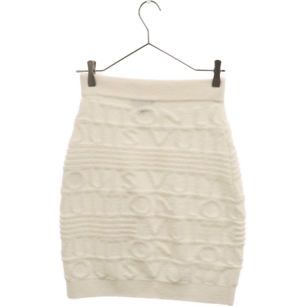 LOUIS VUITTON - ルイヴィトン  RW212W FZ2 FLKS09 3DシグネチャーLVパイルTシャツ レディース S LOUIS VUITTON (ルイヴィトン) 21AW パイル地 3Dシグネチャーロゴ