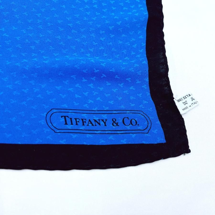 デザイン】 TIFFANY&Co.(ティファニー) スカーフ T DESIGN/ハート柄