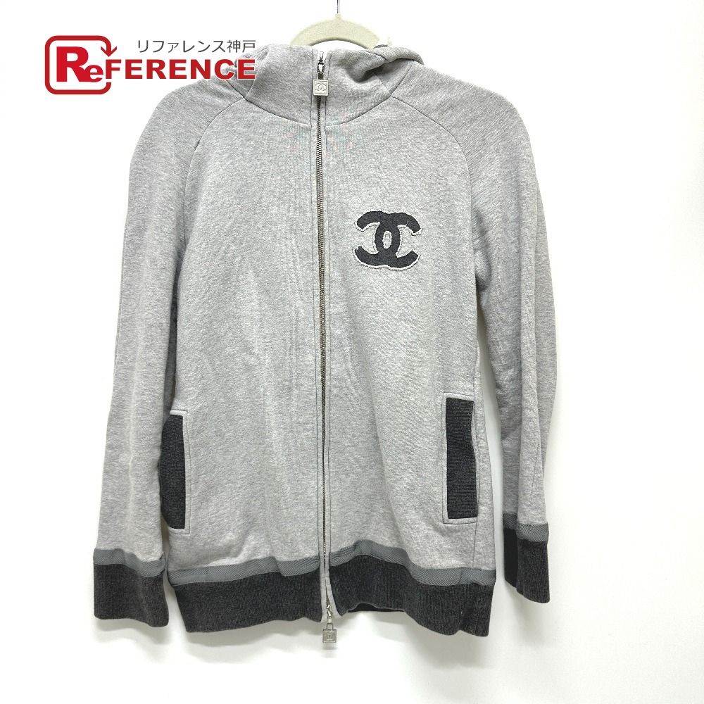 CHANEL シャネル パーカー CC ココマーク P37996 コットン - メルカリ