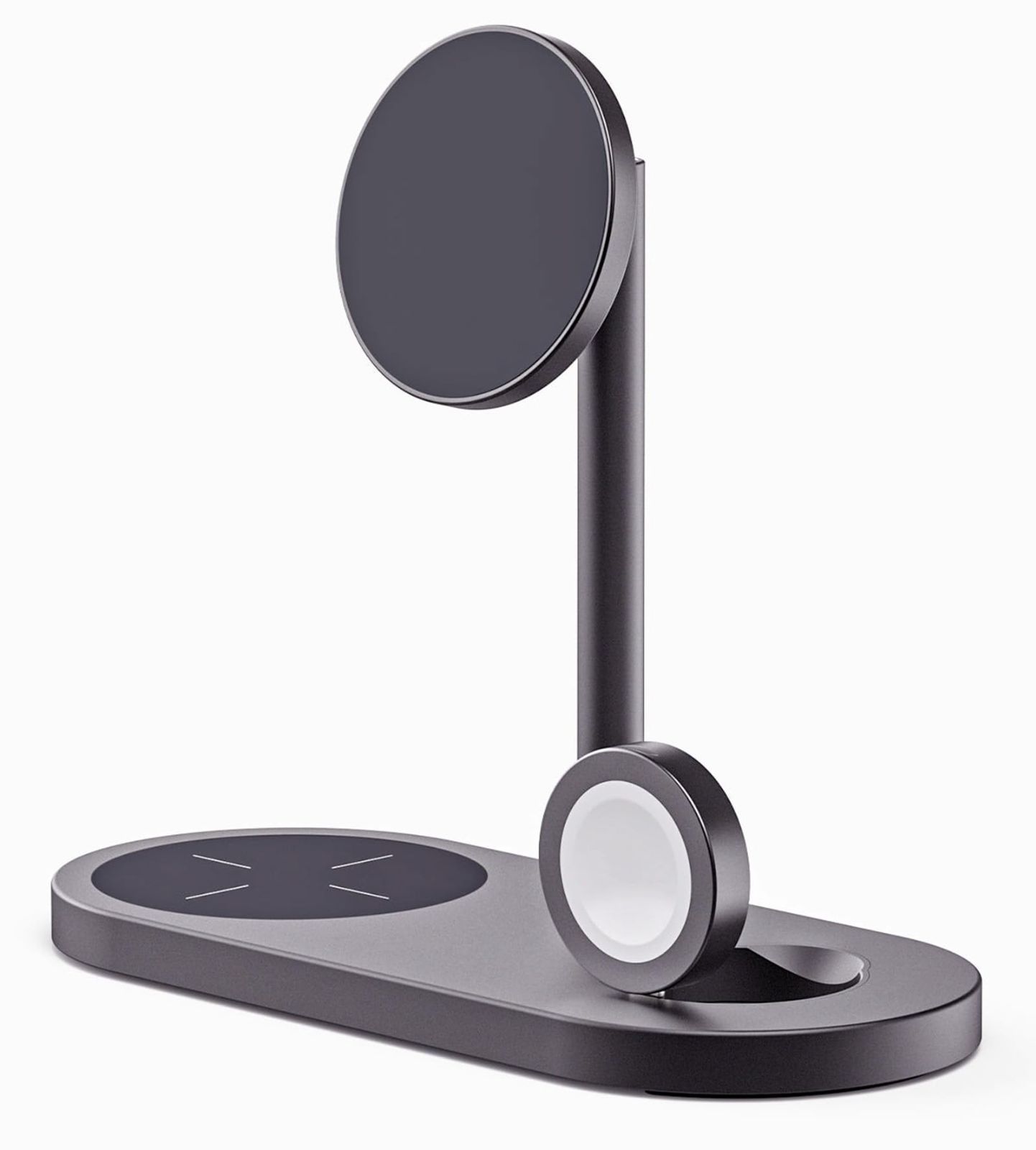 在庫処分 PRO ワイヤレス充電器 3in1 X23 マグネット 充電スタンド マグセーフ充電器 置くだけ充電 急速充電 最大15W出力 KUXIU 3台同時充電 iPhone15|14|13|12シリーズ対応 AirPods|アップルウォッチ充電器 日