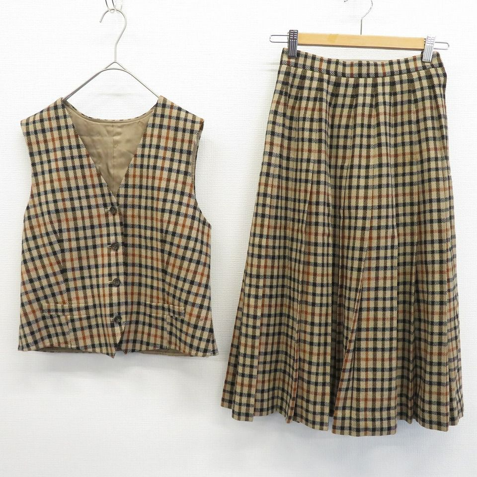 ダックス DAKS ヴィンテージ セットアップ スカートスーツ ダックス DAKS ヴィンテージ セットアップ スカートスーツ