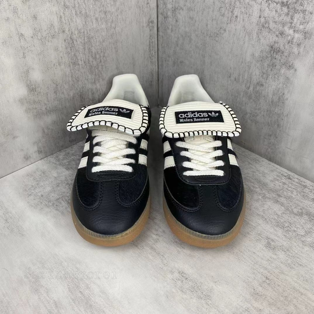 Adidas samba Wales Bonner カップルシューズ  ブラック 箱付