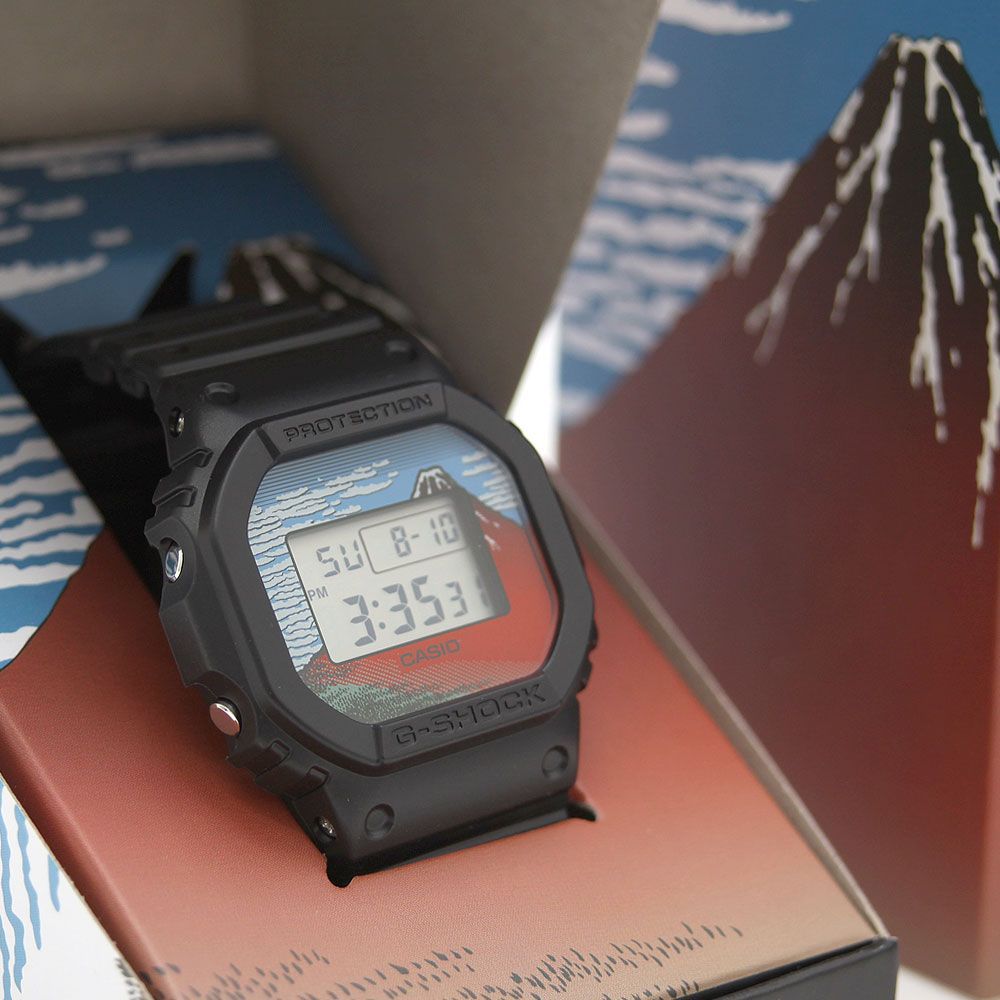 カシオ　G-SHOCK CASIO カシオ G-SHOCK Gショック 葛飾北斎 DW-5600KHG24-1JR