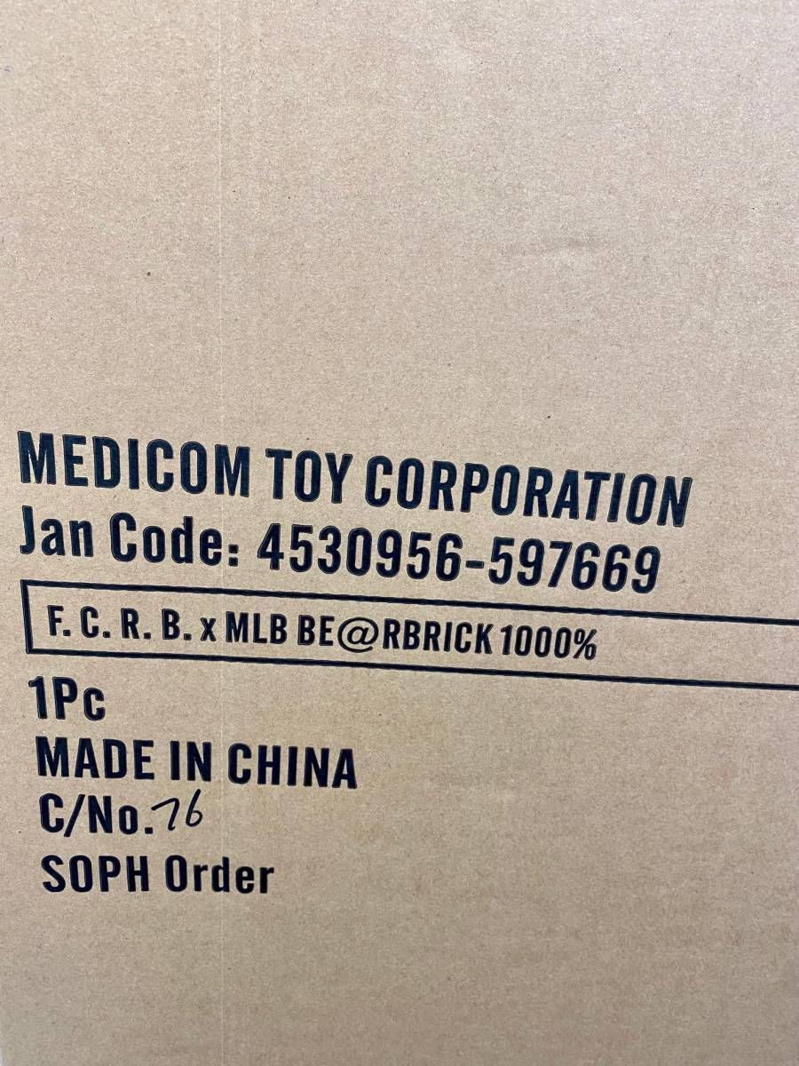 BE@RBRICK F.C.R.B. MLB 1000% - メルカリ
