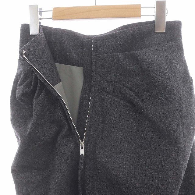 クラネ CLANE 22AW HIGH WAIST DRAPE SKIRT タイトスカート ドレープ  