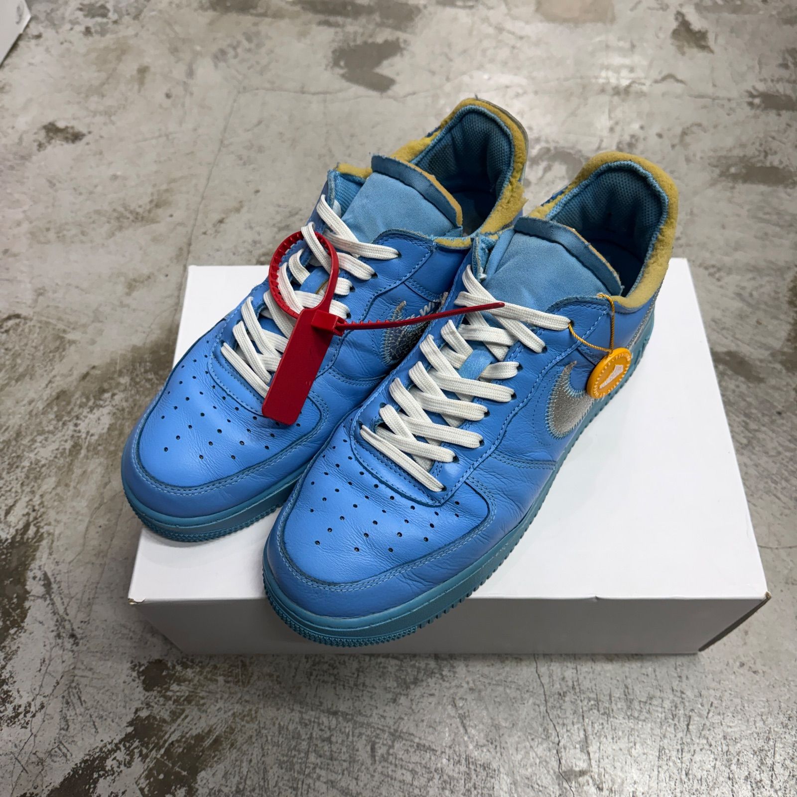 Off-White Nike Air Force 1 Low MCA University Blue コラボ オフ 