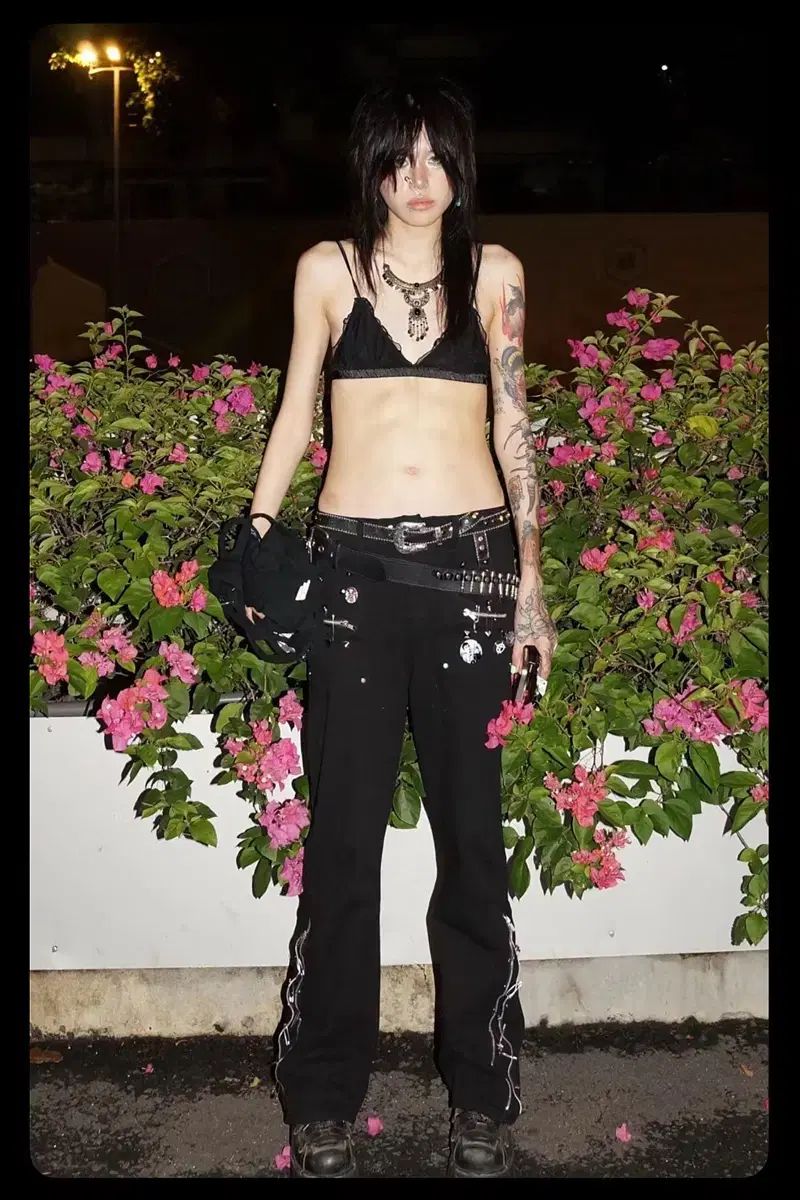 Steady Forward Old Jeans パンクルック パンクズボン