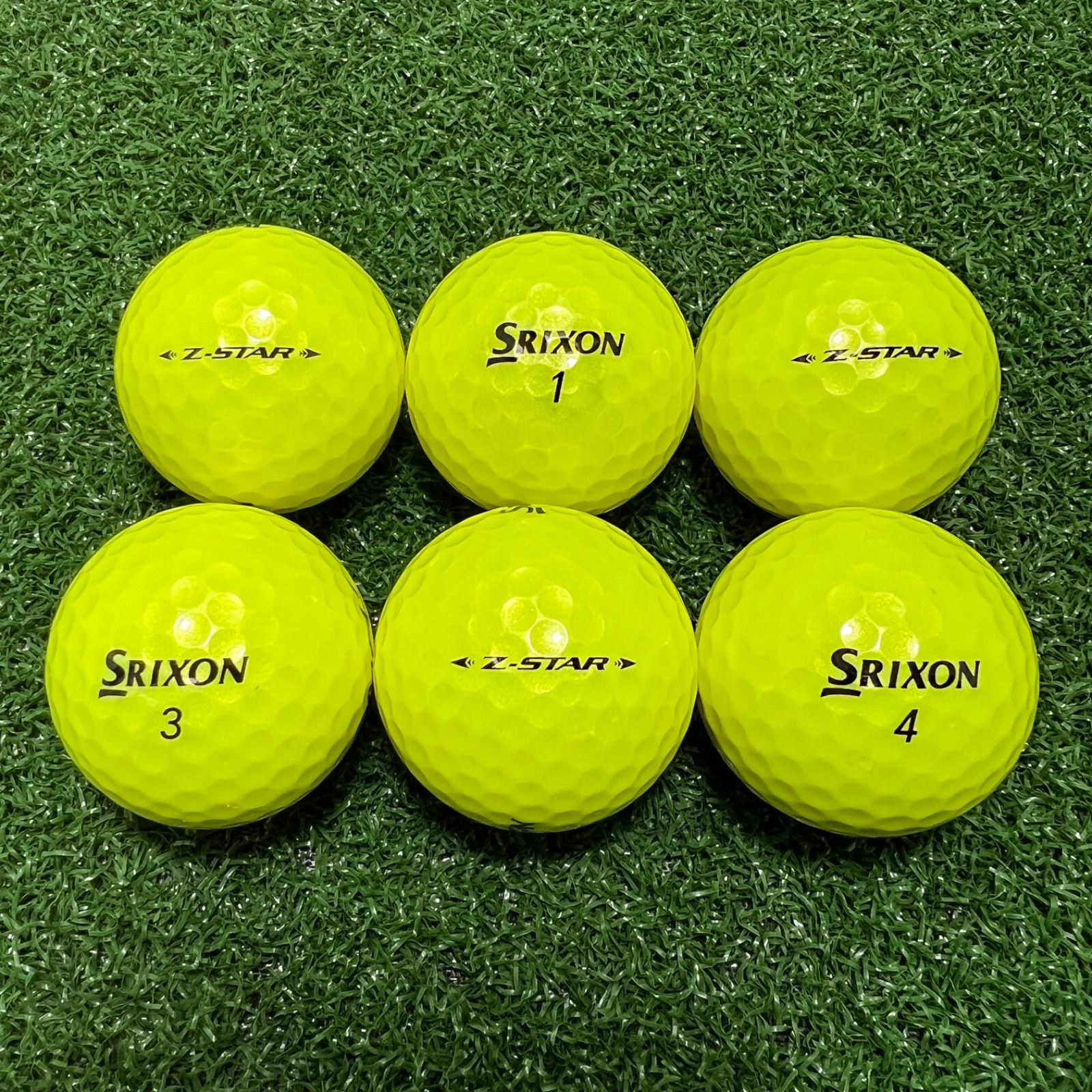  SRIXON Z-STARXV 黄 年式混合 ロストボール 24球