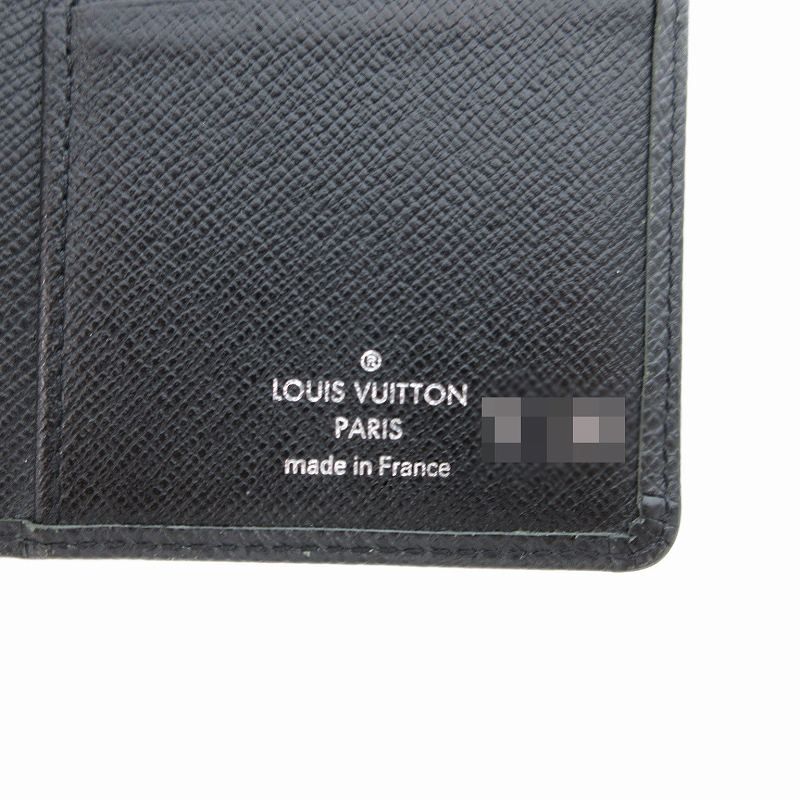 ルイヴィトン LOUIS VUITTON タイガ ポルトフォイユ ブラザ
