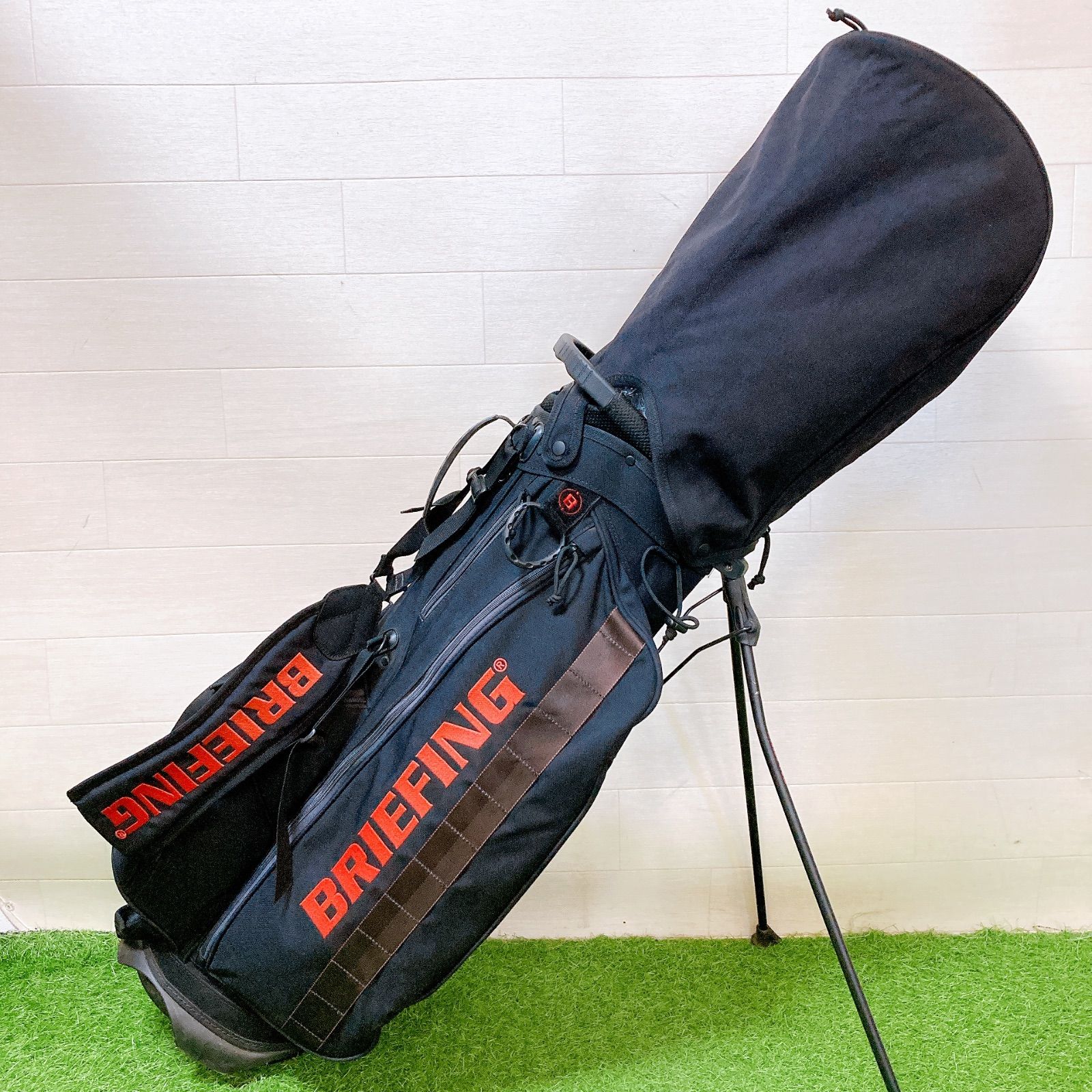 N16.ブリーフィング ゴルフクラブケース キャディーバッグ スタンド式