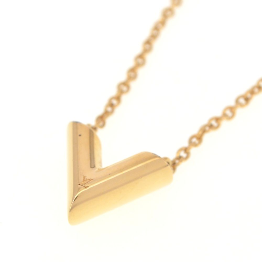 ◇ルイヴィトン◇新品仕上済 エセンシャルV ネックレス ペンダント M61083 LOUIS VUITTON ルイヴィトン M61083 エセンシャル V ネックレス