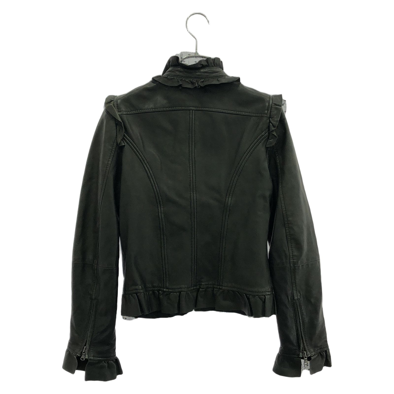 RED VALENTINO レザージャケット サイズ38 レッドヴァレンティノ RED VALENTINO 革ジャン レザー