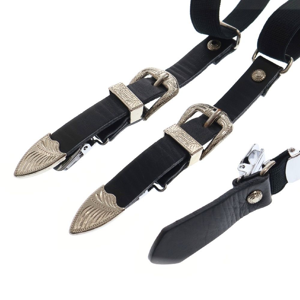 TOGA VIRILIS サスペンダー ベルト Y型 ゴム トーガ ビリリース TOGA VIRILIS サスペンダー ベルト Y型 ゴム トーガ ビリリース TOGA