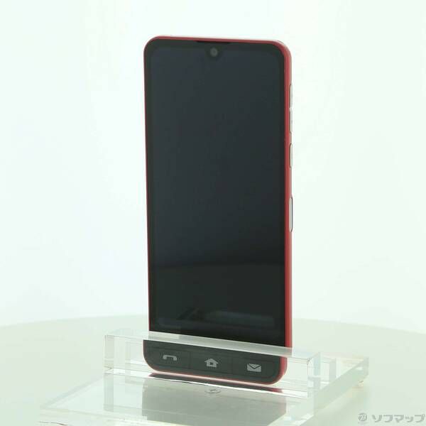 品〕 BASIO active 64GB レッド SHG09 au SIMフリー【349】 【公式通販】