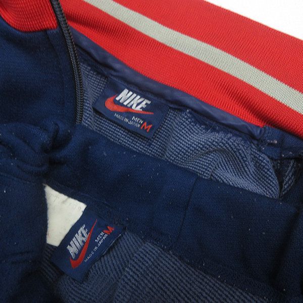 Q□日本製□オールドナイキ/NIKE セットアップ トラックジャージ